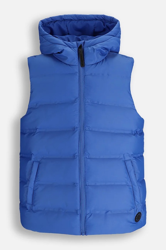 Coccodrillo vestă pentru copii WC6178101OBJ albastru SS26