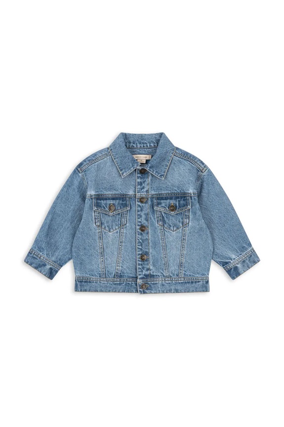 Konges Sløjd jachetă pentru copii, din denim MAGOT DENIM JACKET GOTS KS105461.PPY2 bleumarin SS26