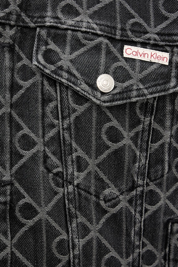 Traper jakna Calvin Klein Jeans crna LV04RE773G