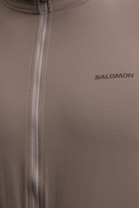 Salomon kurtka treningowa ESSENTIAL LIGHTWARM LC2644900 brązowy