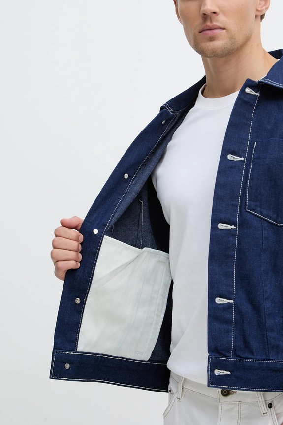 Rifľová bunda Calvin Klein Jeans LV04RE734G