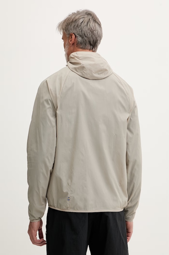 Oblečenie Fjallraven pršiplášť pánsky Keb Lätt F12500191 zelená