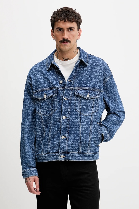 Tommy Jeans giacca di jeans denim blu DM0DM22268