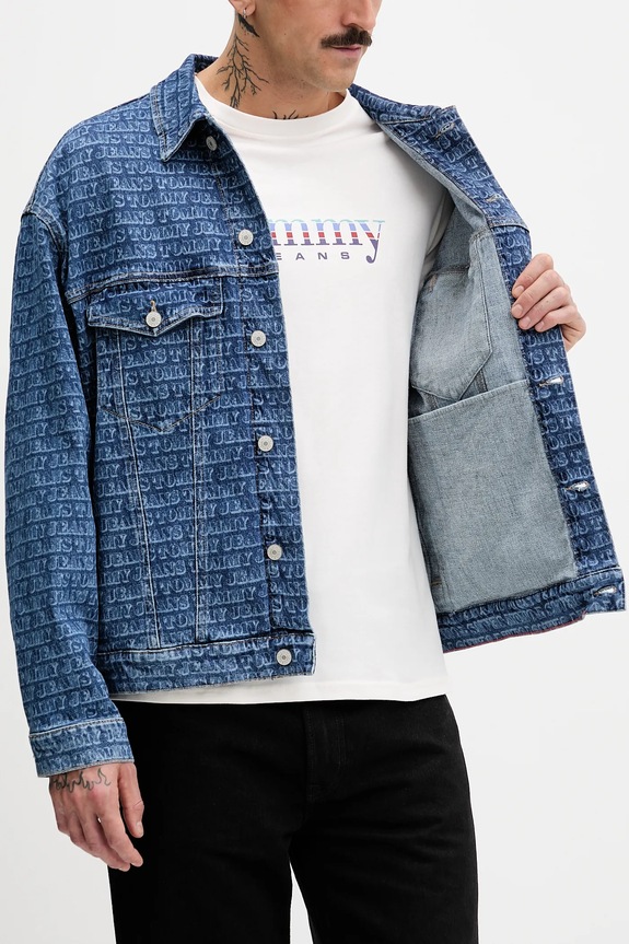 Tommy Jeans giacca di jeans DM0DM22268