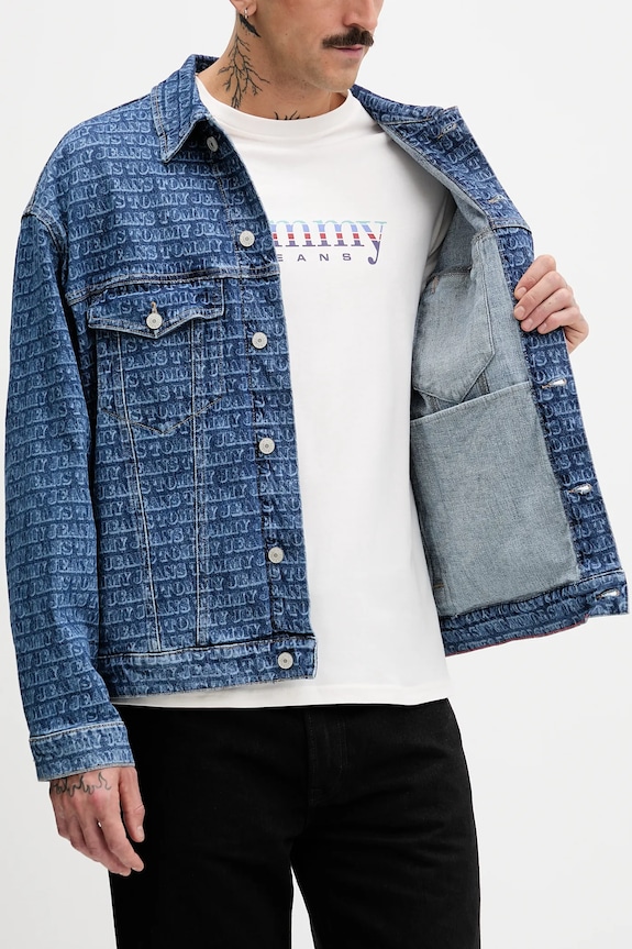 Tommy Jeans giacca di jeans DM0DM22268