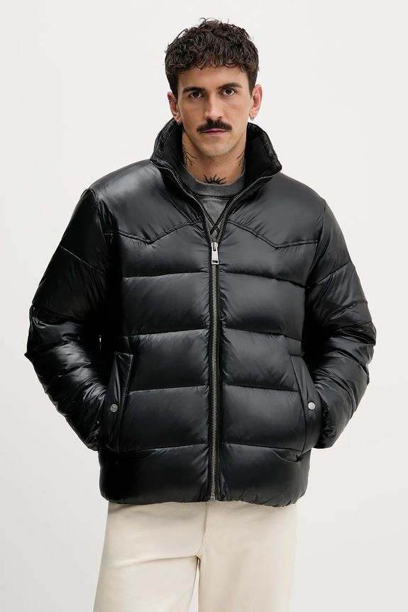Bunda Tommy Jeans s podšívkou černá DM0DM22286