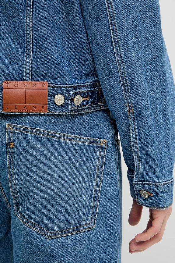 Džínová bunda Tommy Jeans DM0DM22635 modrá