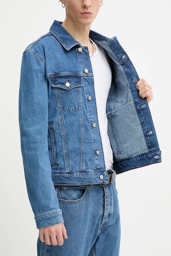 Džínová bunda Tommy Jeans DM0DM22635