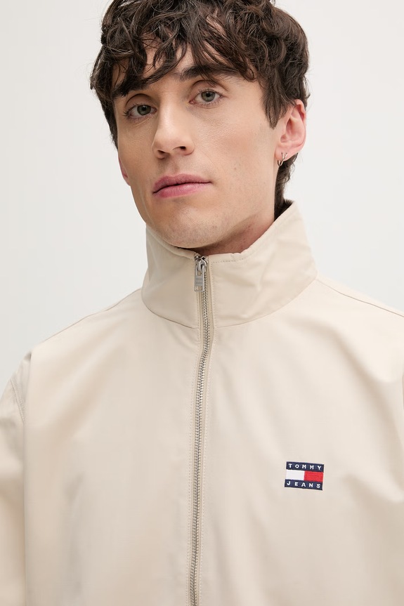 Tommy Jeans prijelazna jakna za muškarce bež DM0DM22720