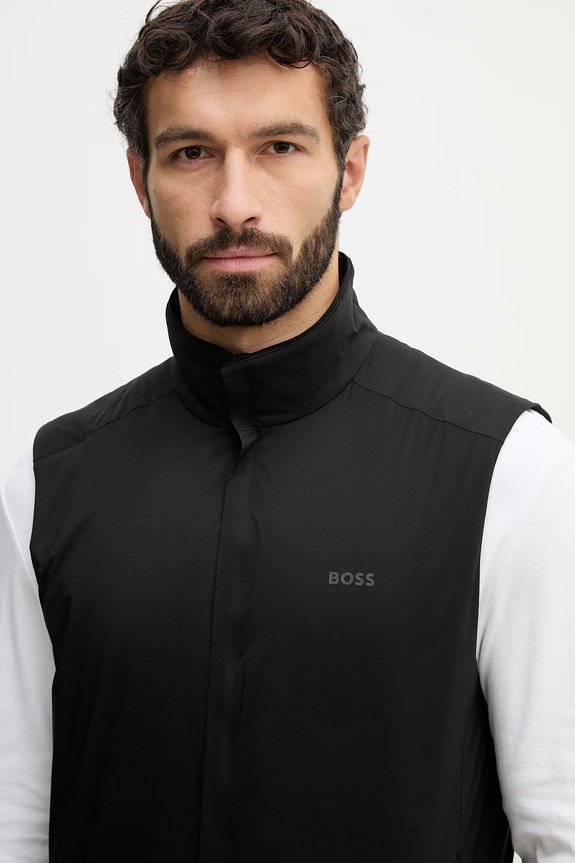 BOSS Green vestă OW_Lite-X Vest negru 50551055