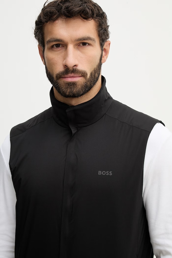 BOSS Green vestă OW_Lite-X Vest negru 50551055