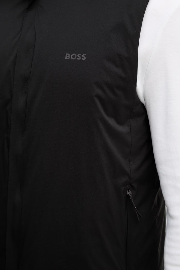BOSS Green vestă OW_Lite-X Vest 50551055 negru