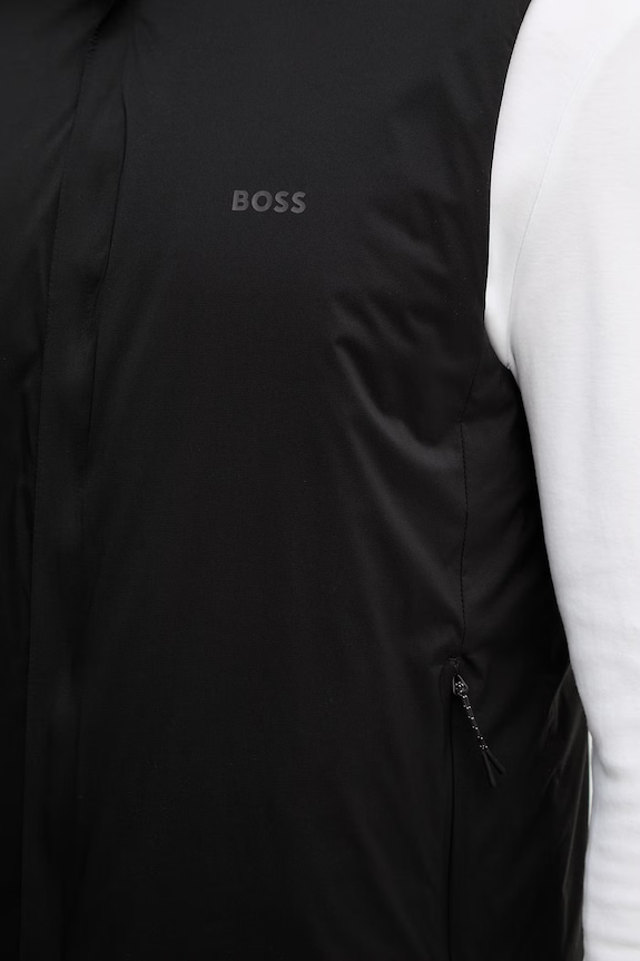 BOSS Green vestă OW_Lite-X Vest 50551055 negru