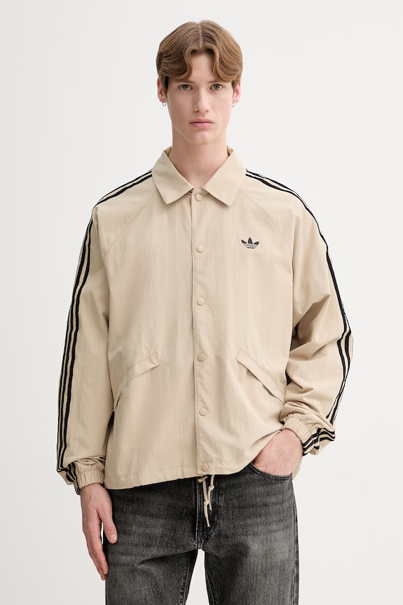 adidas Originals geacă cu captuseala bej KE3597