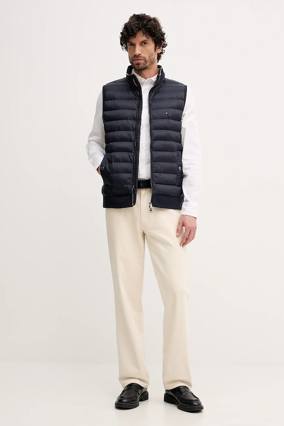 Tommy Hilfiger vesta pánska MW0MW41441 tmavomodrá SS26