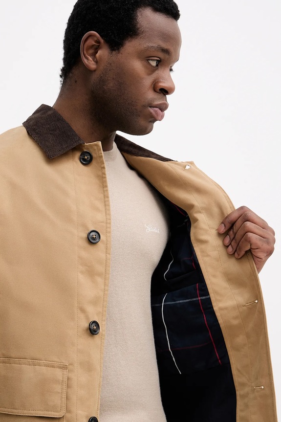 Βαμβακερό μπουφάν Tommy Hilfiger MW0MW41925