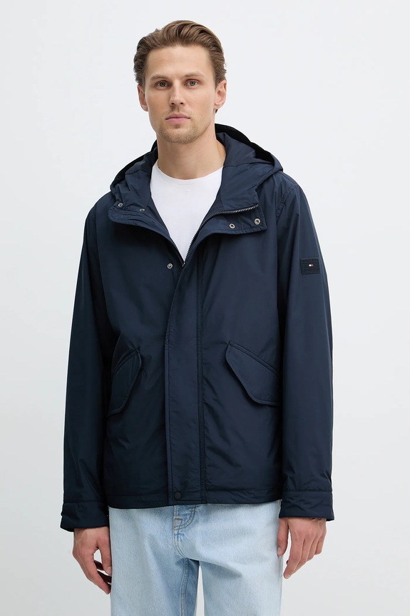 Μπουφάν Tommy Hilfiger άλλο σκούρο μπλε MW0MW42563