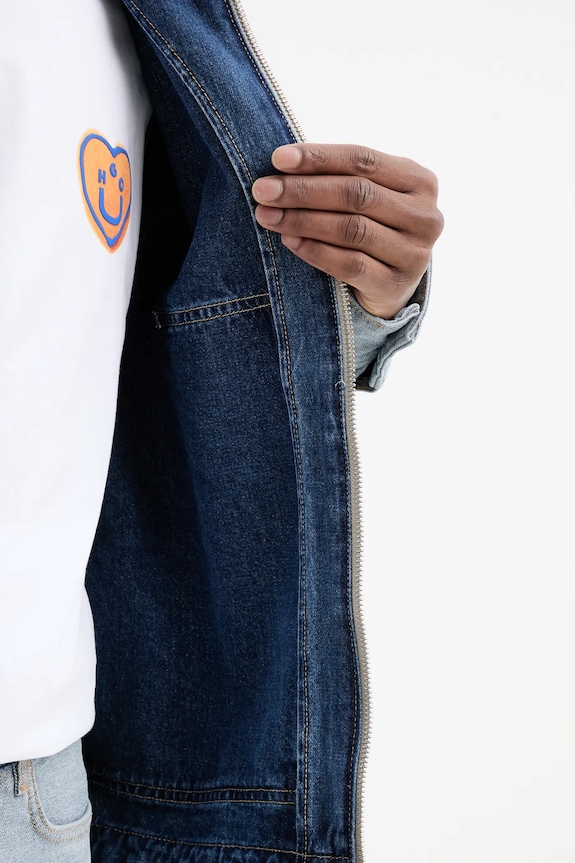 Hugo Blue geacă jeans Talian 50553455