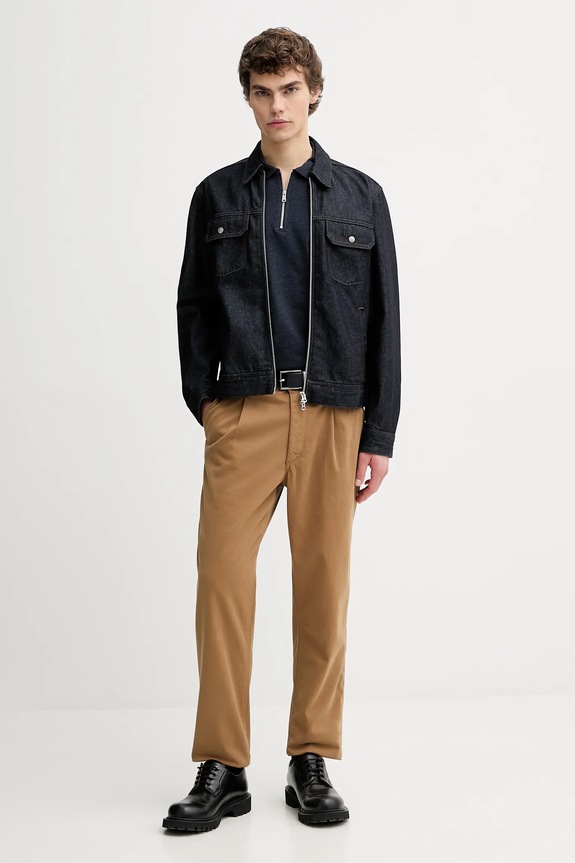 Rag & Bone kurtka jeansowa RX0725HORRR granatowy SS26