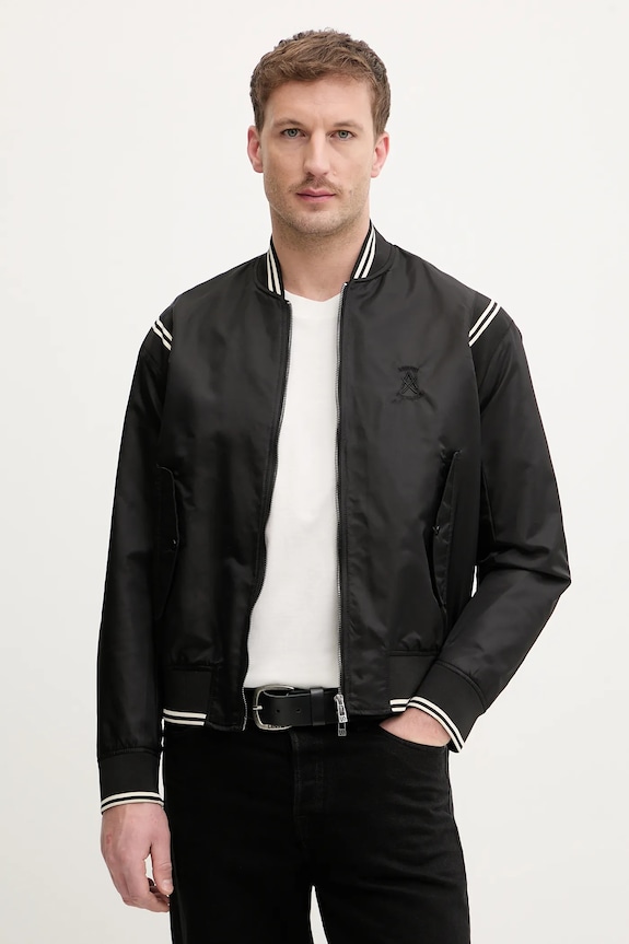 Bunda Armani Exchange bomber čierna XM002017.AF19828