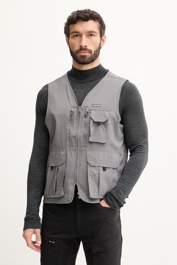 Αμάνικο μπουφάν Columbia Silver Ridge Utility άλλο γκρί 2030733