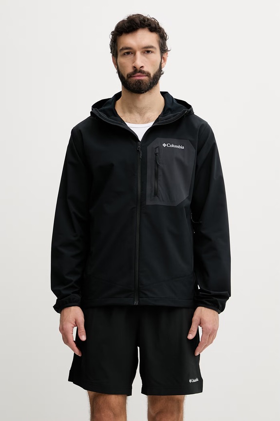 Columbia мъжко яке Tall Heights черен 2155181