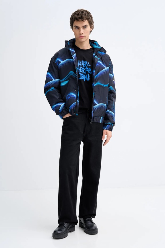 Bunda Karl Lagerfeld Jeans B1M15018 čierna SS26