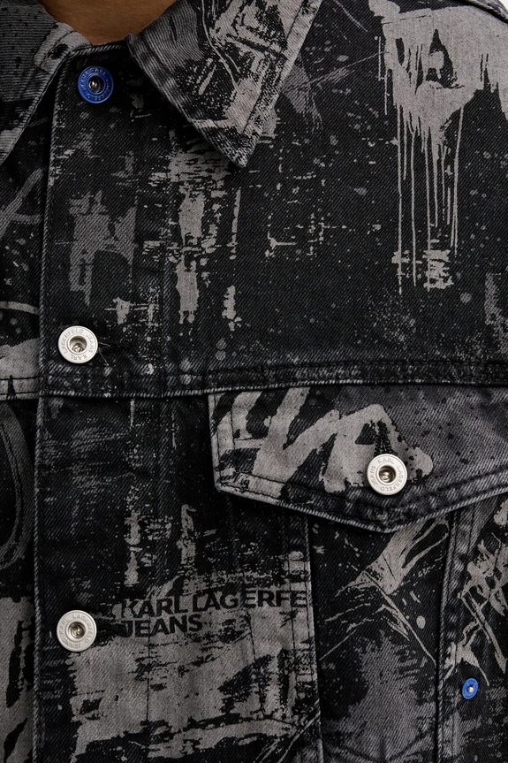 Τζιν μπουφάν Karl Lagerfeld Jeans B1M14033