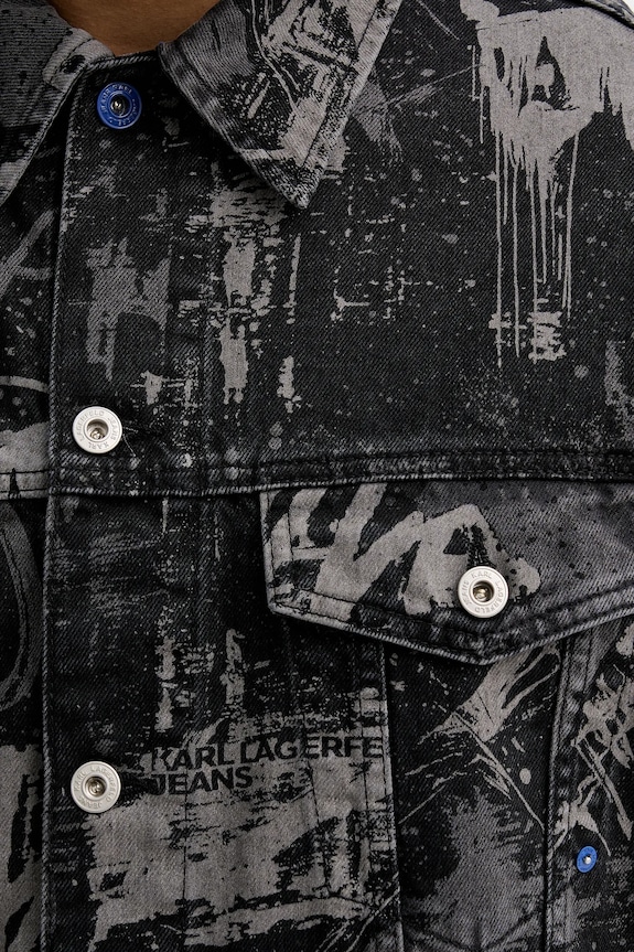Τζιν μπουφάν Karl Lagerfeld Jeans B1M14033