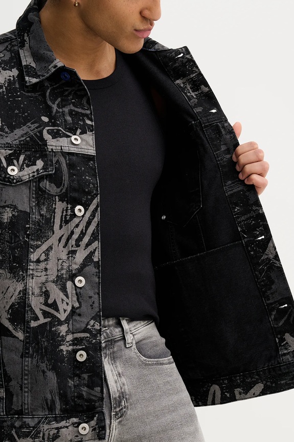 Τζιν μπουφάν Karl Lagerfeld Jeans B1M14033