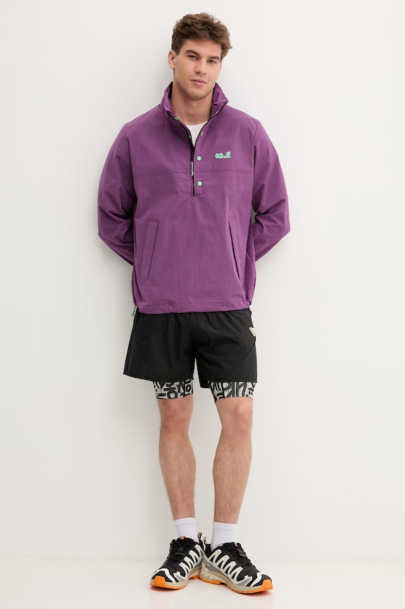 Jack Wolfskin kurtka przejściowa męska Find The Wild A65898 fioletowy SS26