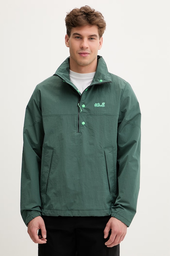 Jack Wolfskin kurtka przejściowa męska Find The Wild zielony A65898