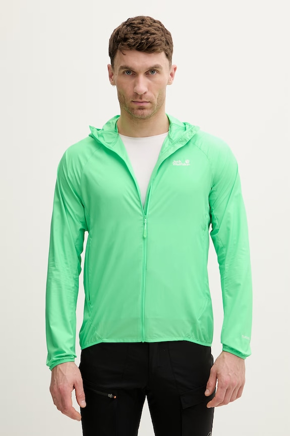 Jack Wolfskin kurtka trekkingowa męska Prelight Aero zielony A65861