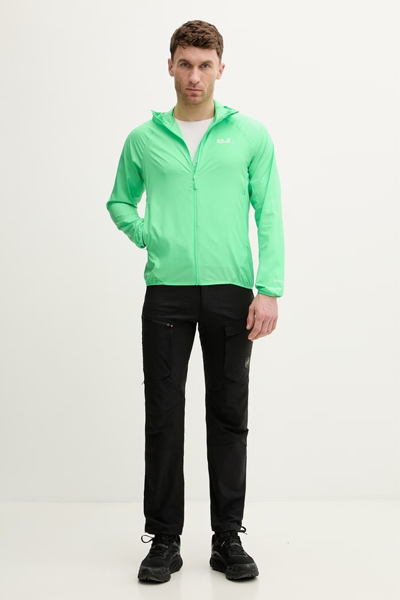 Jack Wolfskin kurtka trekkingowa męska Prelight Aero A65861 zielony SS26