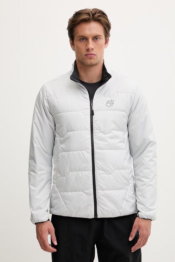 Jack Wolfskin kurtka dwustronna męska Trail Light Ins 2in1 szary A65867