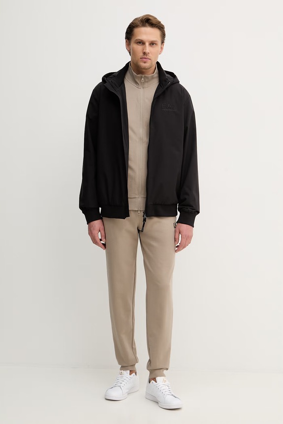 EA7 Emporio Armani geacă AF21228.7M002279 negru SS26