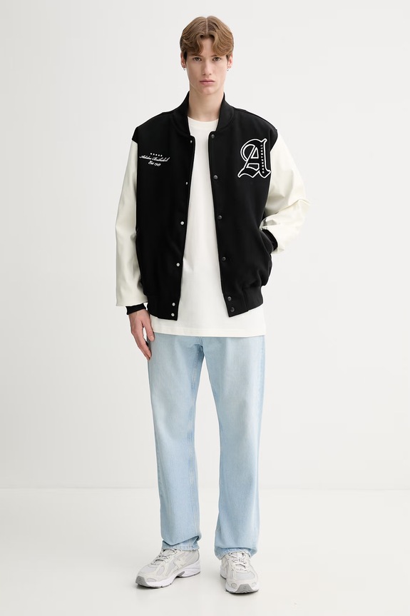 adidas Originals geacă bomber Varisty KA9352 negru SS26