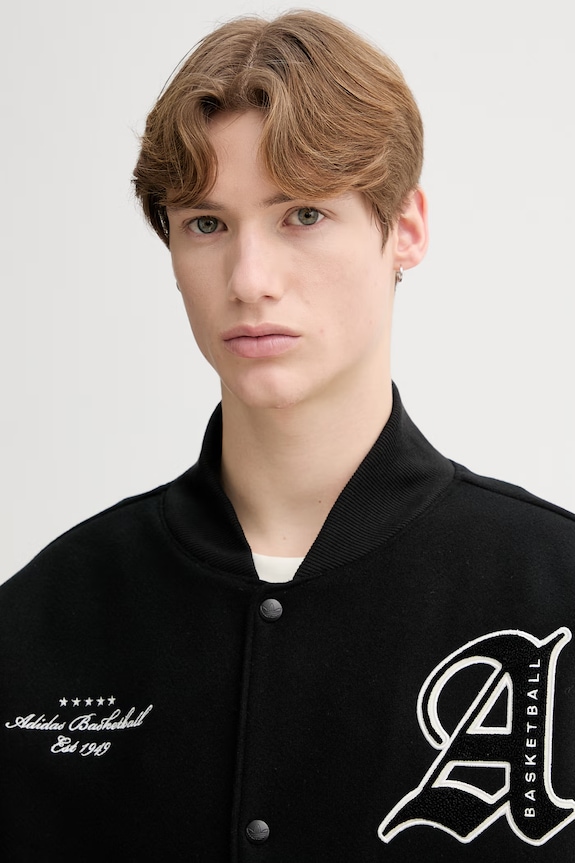 adidas Originals geacă bomber Varisty negru KA9352