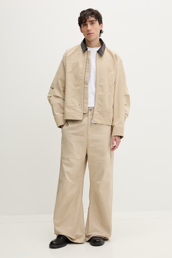 adidas Originals kurtka męska bawełniana KD0584 beżowy SS26