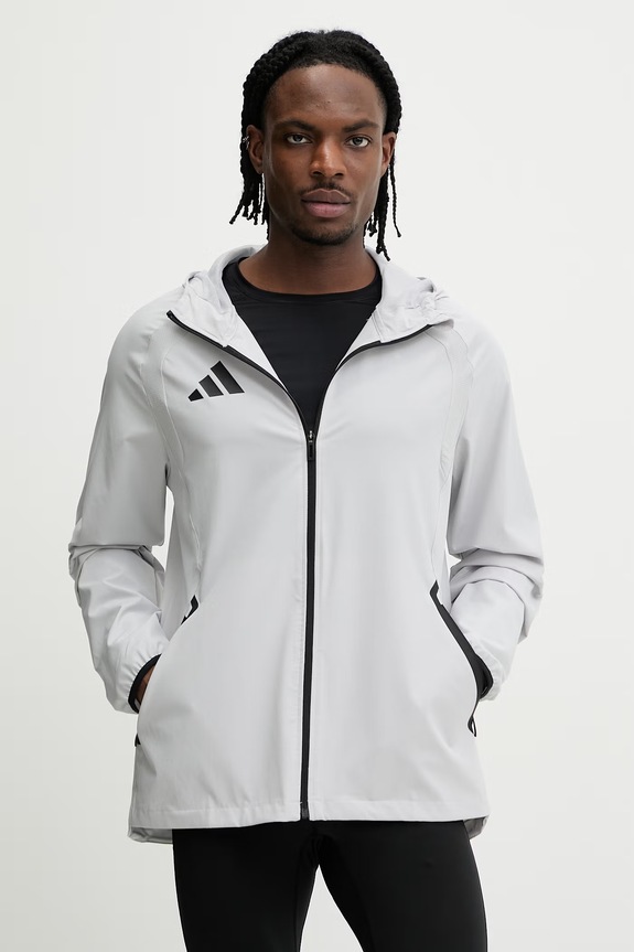 Σακάκι προπόνησης adidas Performance άλλο γκρί KD3336