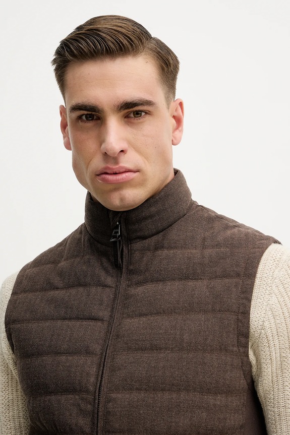 Hackett London vestă maro HM4000100
