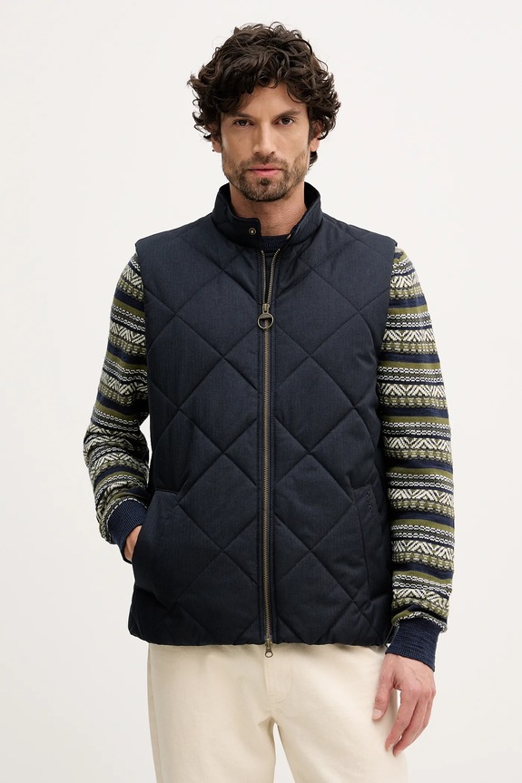 Barbour vestă Harrington cu captuseala bleumarin MGI0309