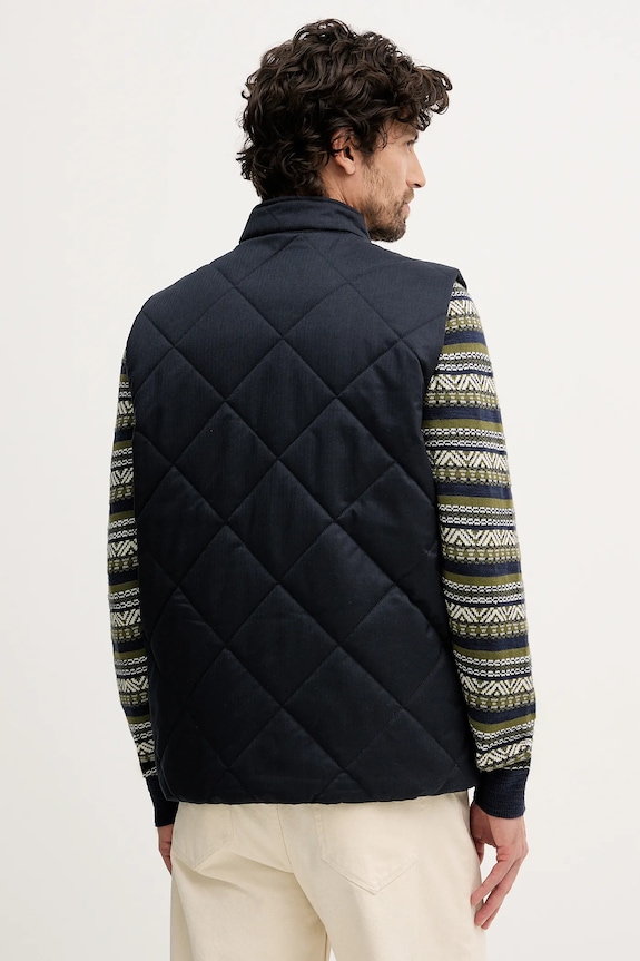 Îmbrăcăminte Barbour vestă Harrington MGI0309 bleumarin