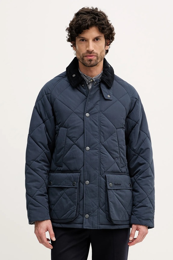 Barbour kurtka bez kaptura granatowy MQU1860