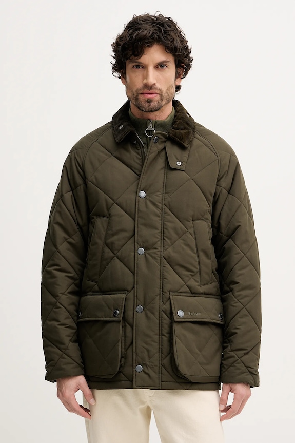 Barbour geacă cu captuseala verde MQU1860