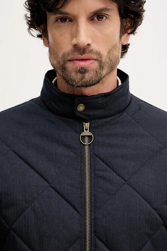 Bunda Barbour Harrington tmavomodrá MQU1885