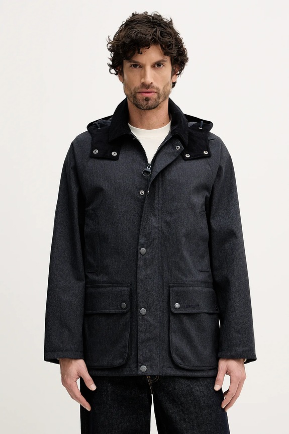 Barbour kurtka przeciwdeszczowa Beaufort pozostałe granatowy MWB1139