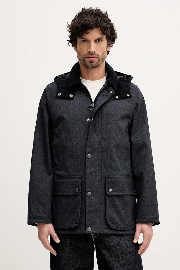 Barbour kurtka przeciwdeszczowa Beaufort pozostałe granatowy MWB1139