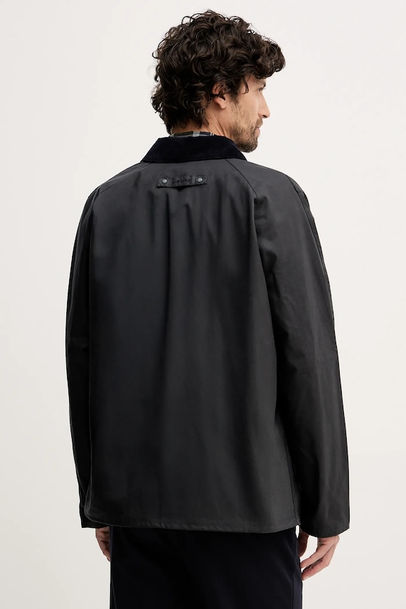 Oblečenie Bavlnená bunda Barbour Lorden MWX2526 tmavomodrá