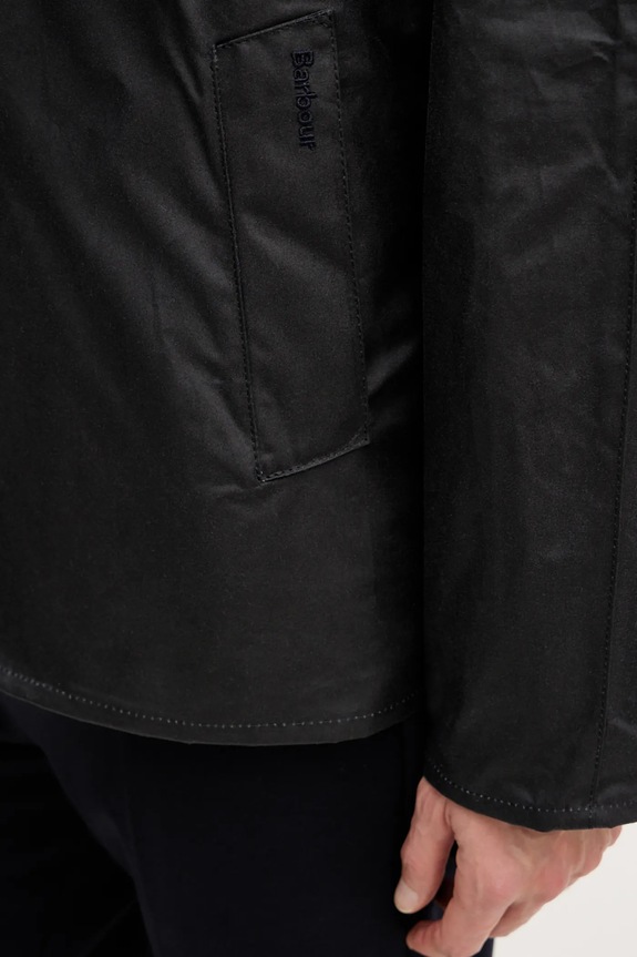 Bavlnená bunda Barbour Lorden MWX2526 tmavomodrá